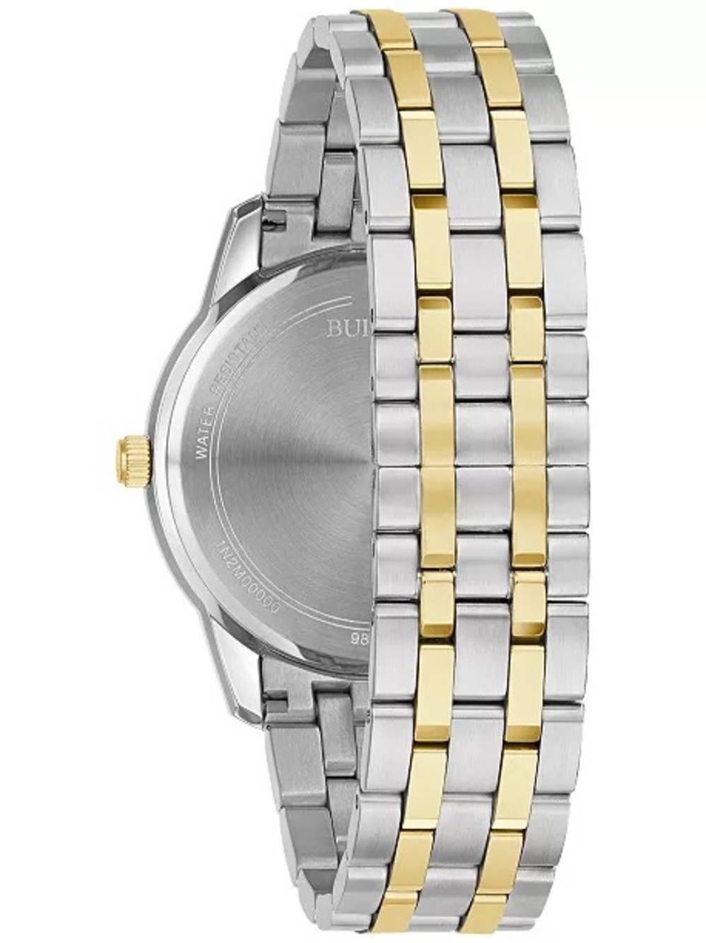 Bulova Men's Sutton Two-Tone Stainless Steel Bracelet Watch 40mm nwt - Picture 4 of 8